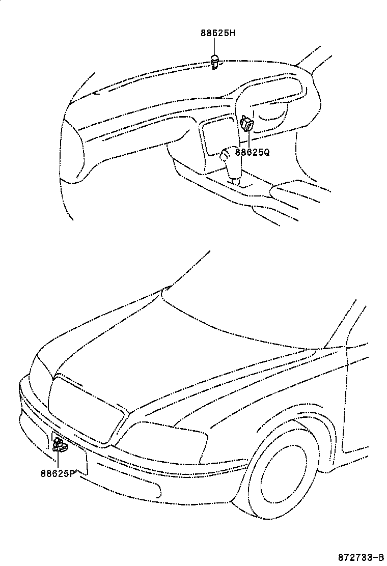 55843-32080 DUCT, HEATER TO REGISTER, NO.1 product image