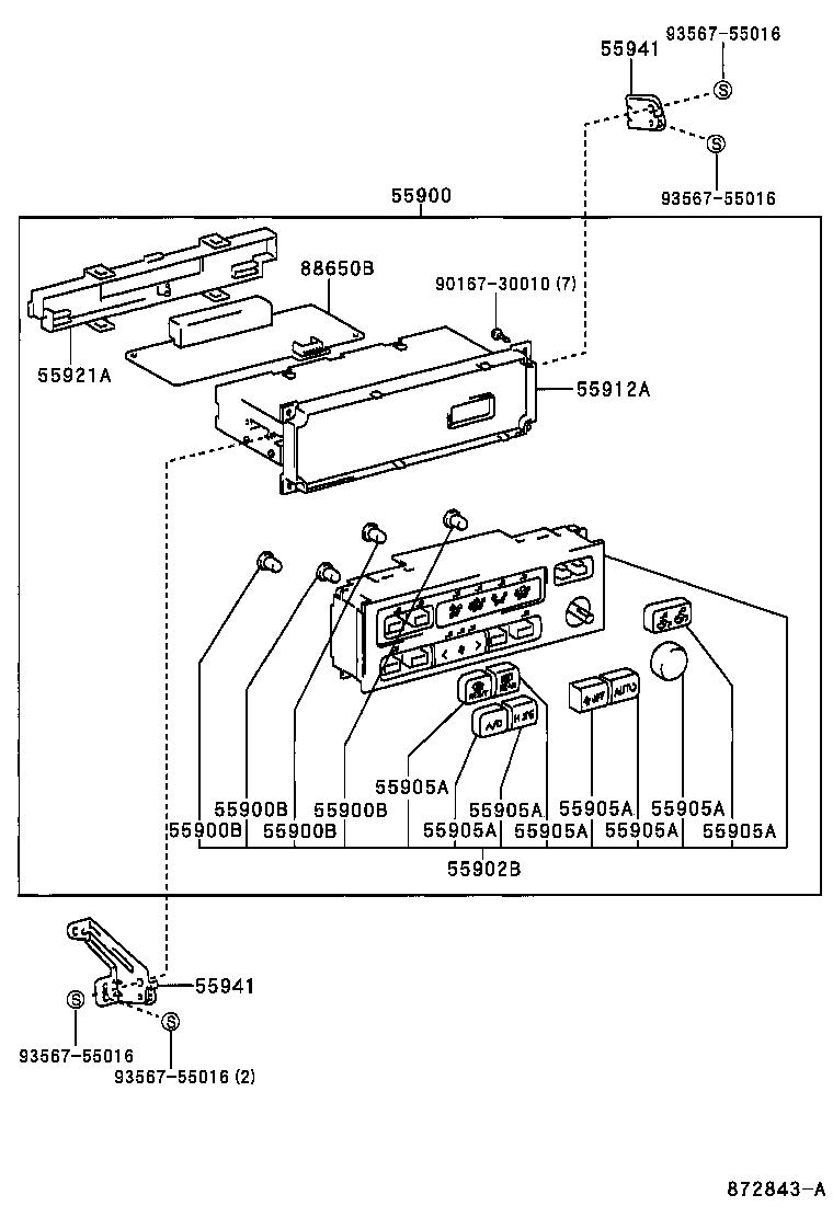 89437-60040-B0 COVER, SENSOR product image