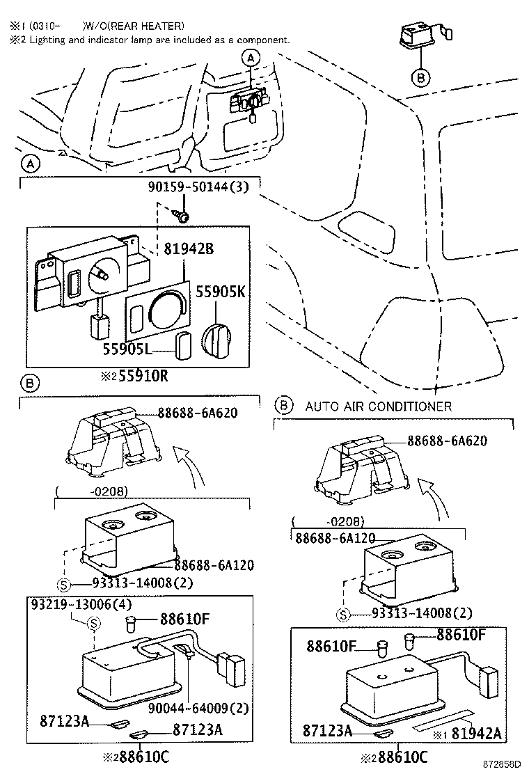 89437-60060-B0 COVER, SENSOR product image