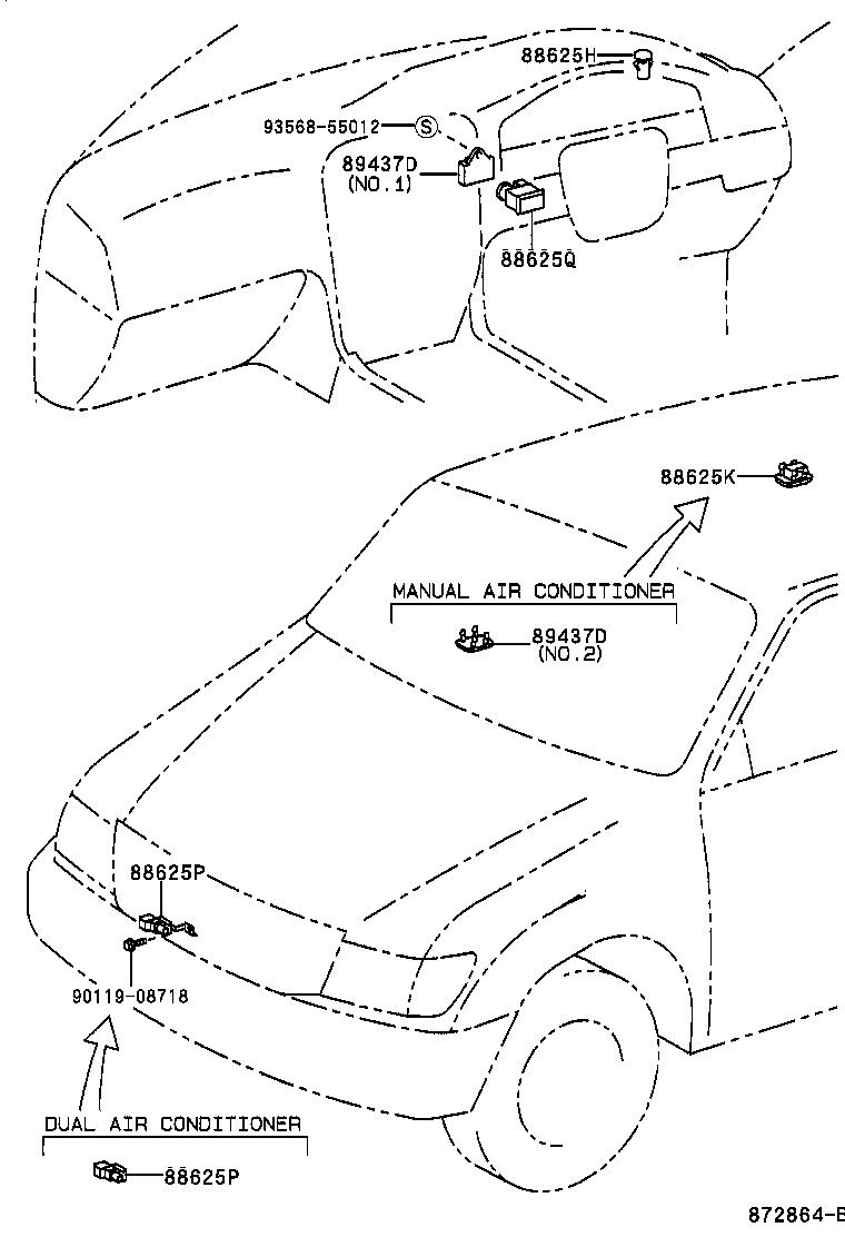 89437-60060-B0 COVER, SENSOR product image