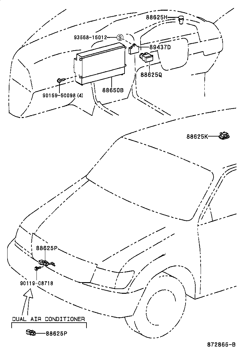 89437-60050 COVER, SENSOR product image