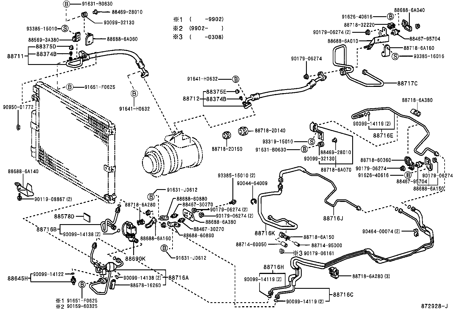88460-60280 CONDENSER ASSY, COOLER product image