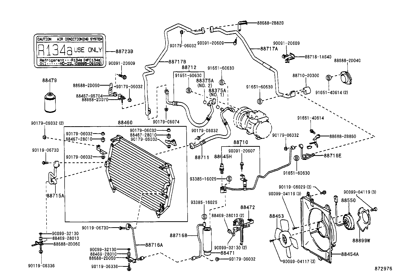 16363-64070 MOTOR ASSY, BLOWER (FOR CONDENSER) product image