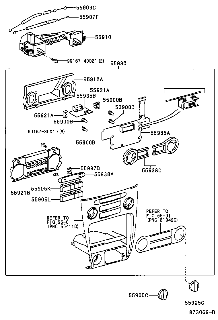 55843-12240 DUCT, HEATER TO REGISTER, NO.1 product image