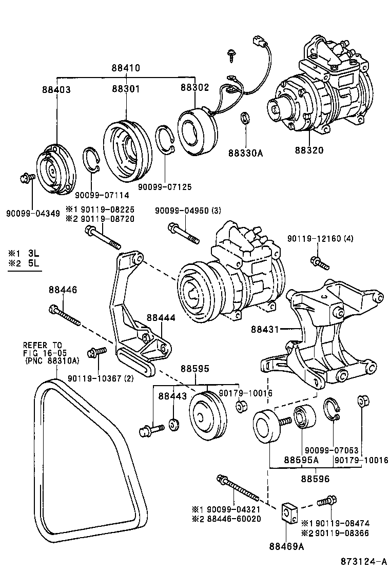 88320-25080 COMPRESSOR ASSY, NO. 2 product image