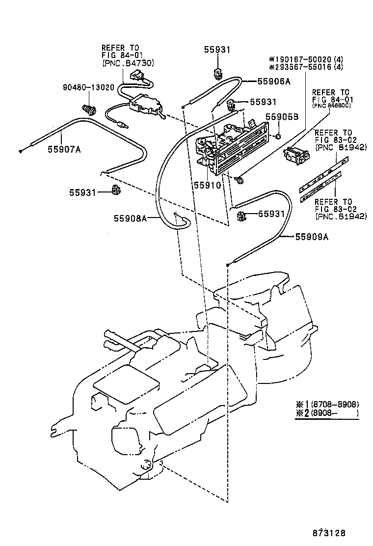 55846-12100 DUCT, HEATER TO REGISTER, NO.4 product image