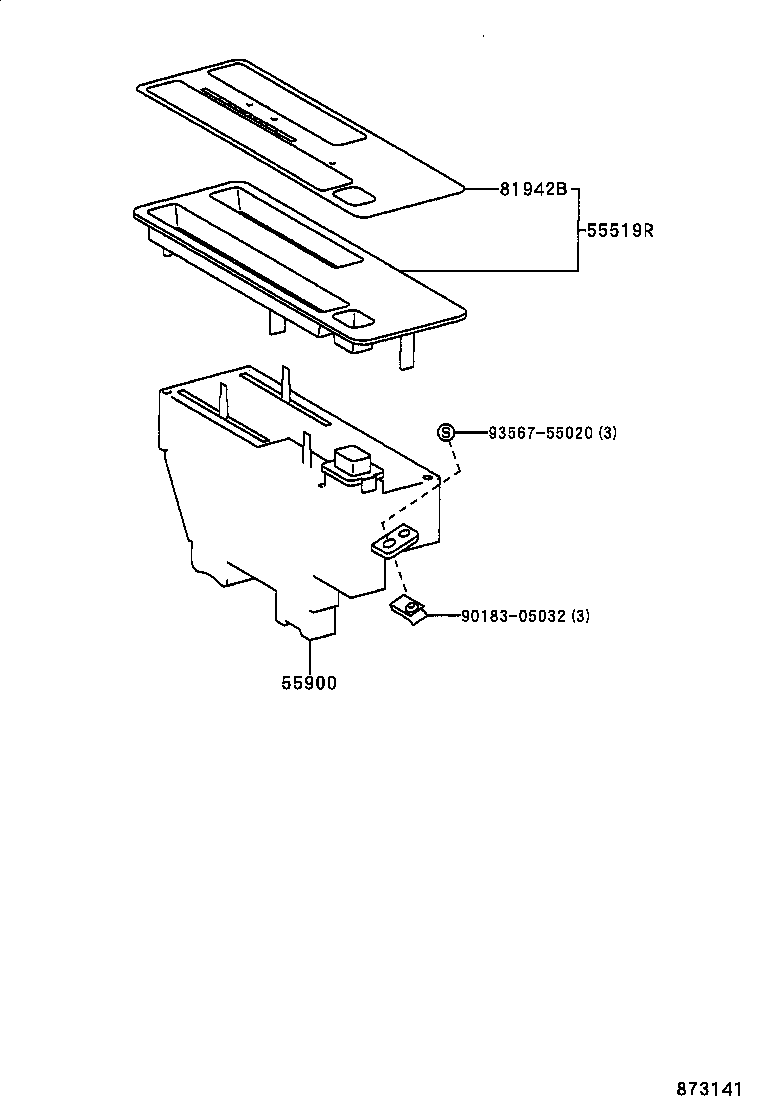 55843-28040 DUCT, HEATER TO REGISTER, NO.1 product image