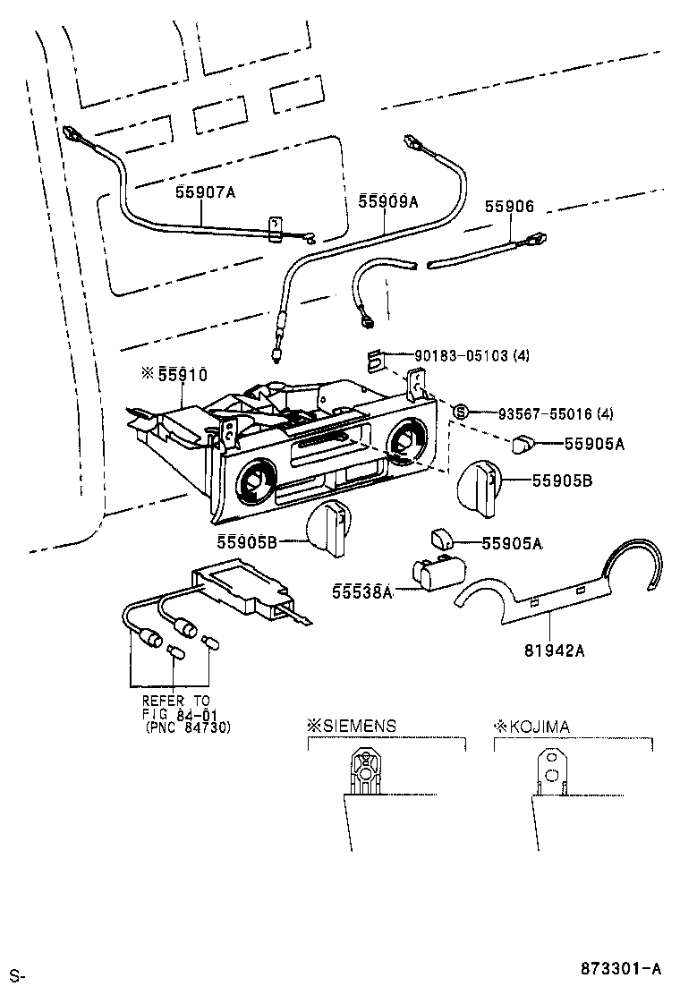 55846-05030 DUCT, HEATER TO REGISTER, NO.4 product image