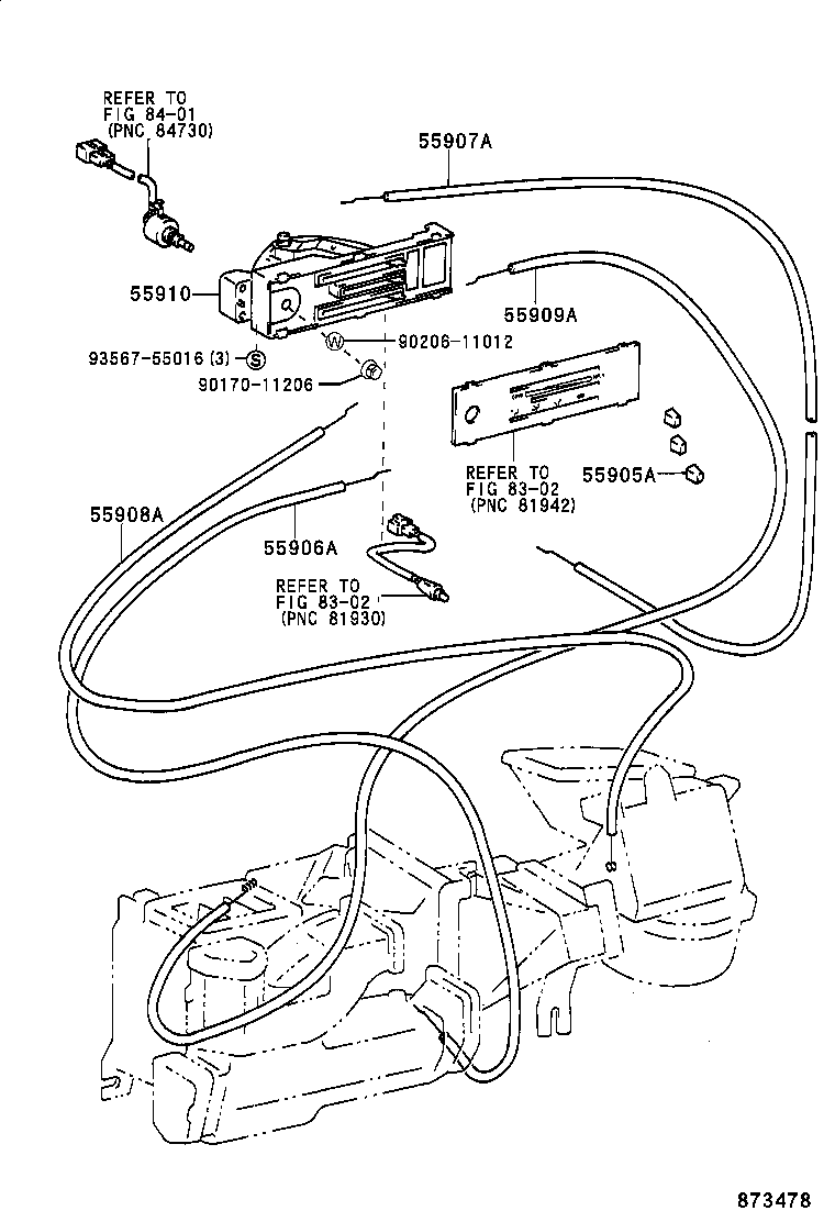 55088-60040 DUCT SUB-ASSY, HEATER TO REGISTER, NO.5 product image