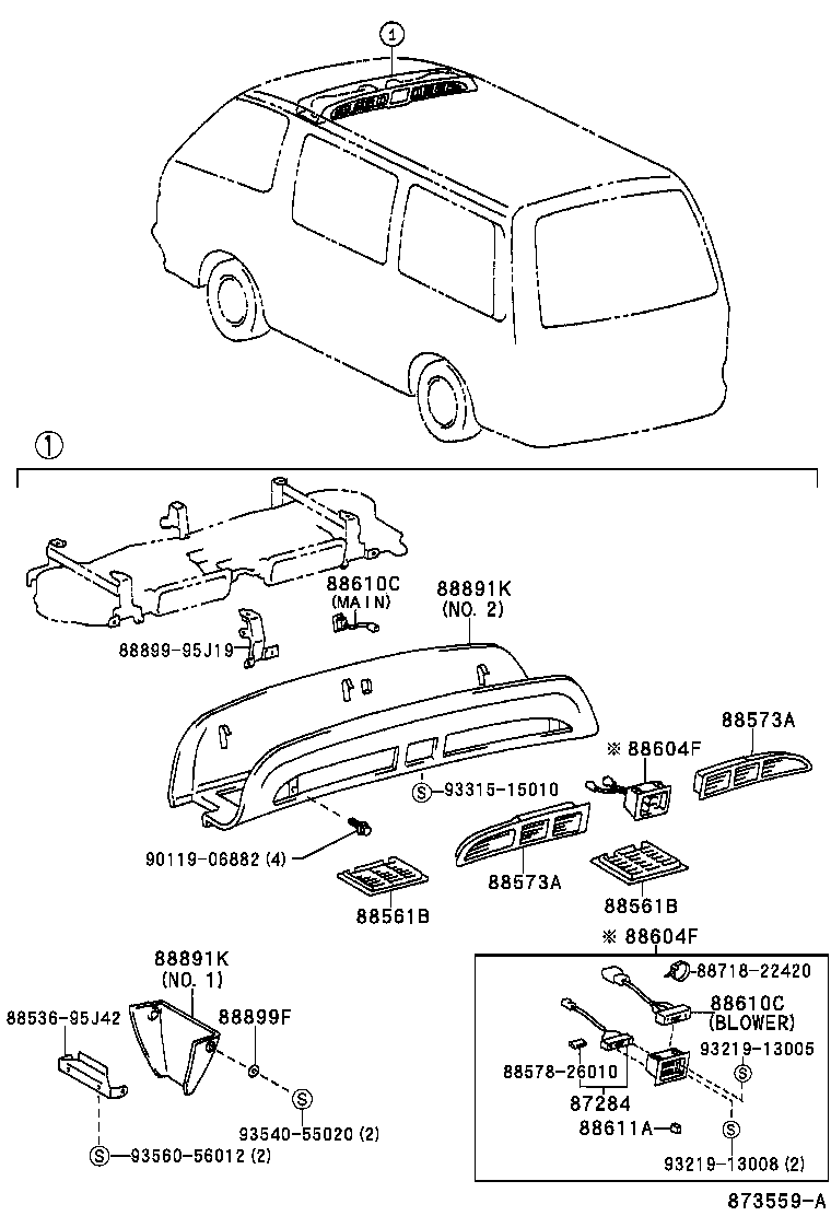 55846-95J01 DUCT, HEATER TO REGISTER, NO.4 product image