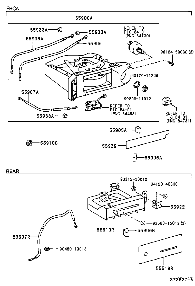 55843-65030 DUCT, HEATER TO REGISTER, NO.1 product image