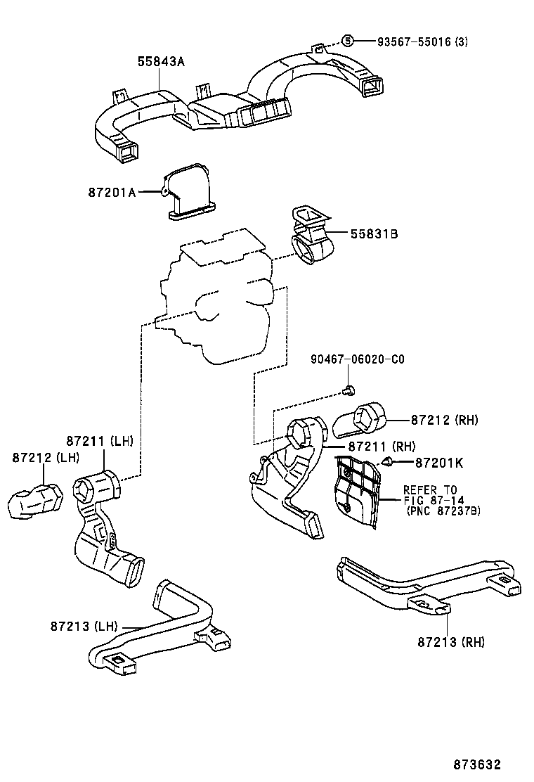 55900-44090 CONTROL ASSY, AIR CONDITIONER product image