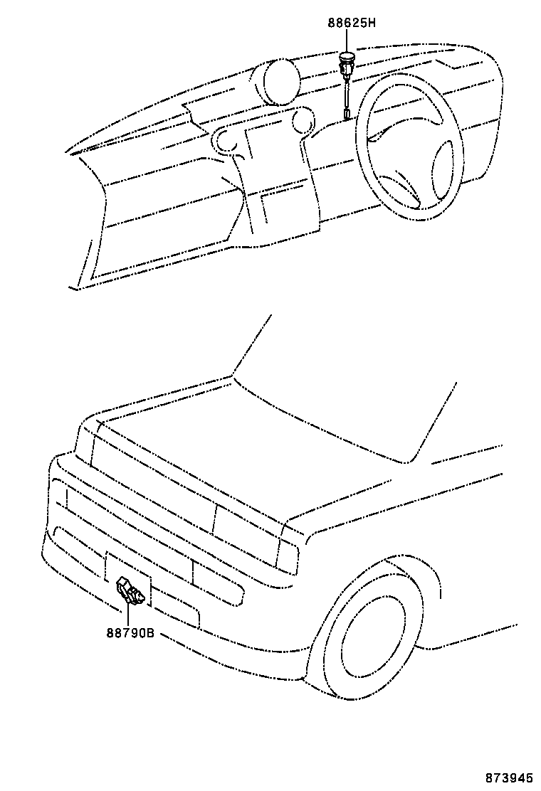 55843-52050 DUCT, HEATER TO REGISTER, NO.1 product image