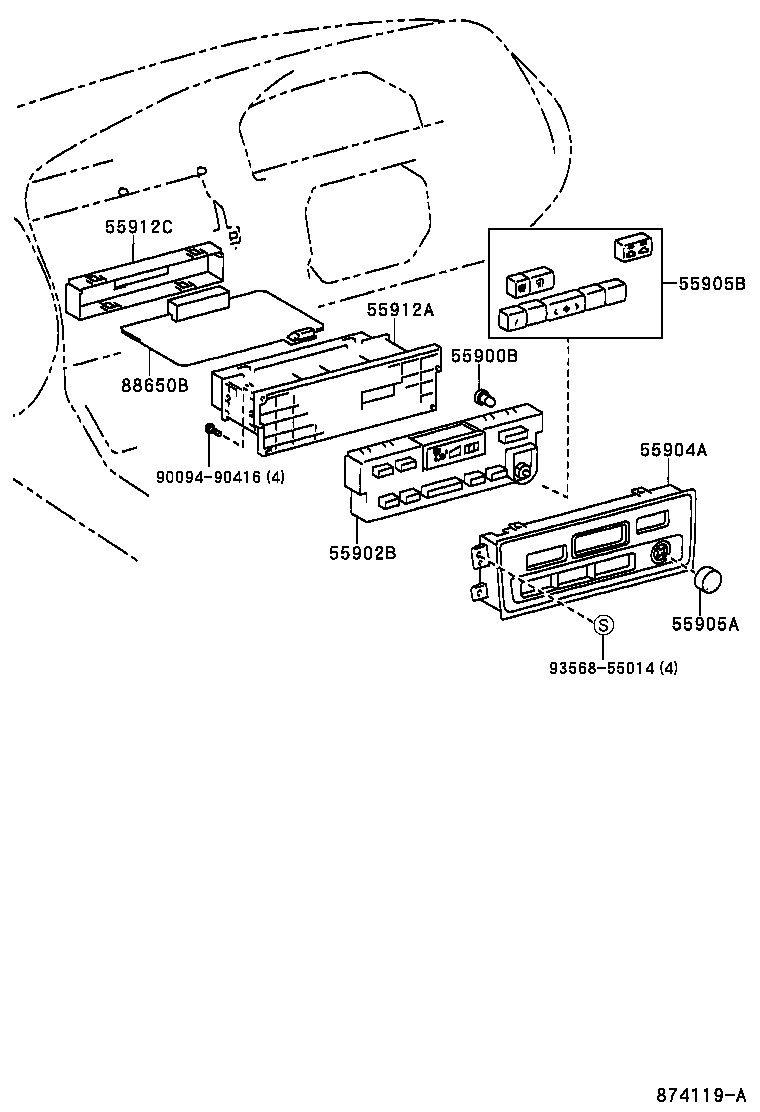55846-YF010 DUCT, HEATER TO REGISTER, NO.4 product image