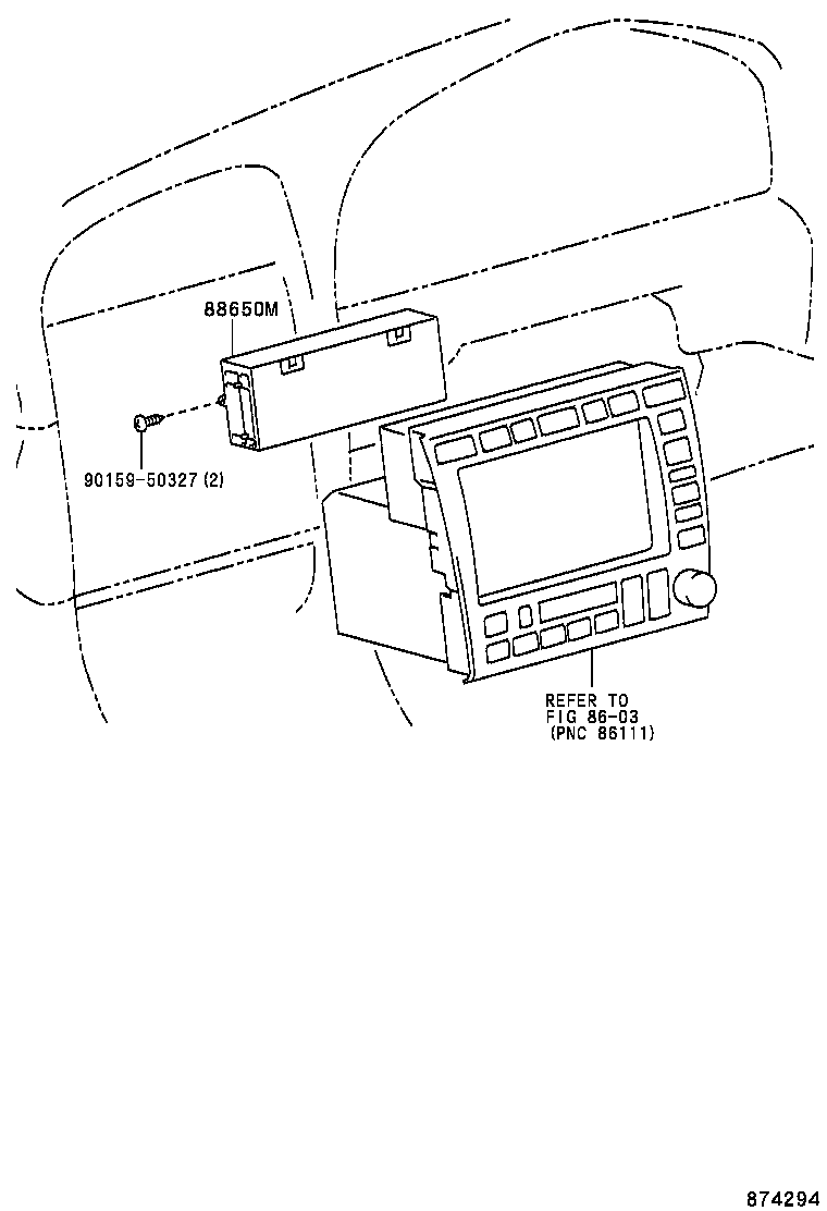 55843-30220 DUCT, HEATER TO REGISTER, NO.1 product image