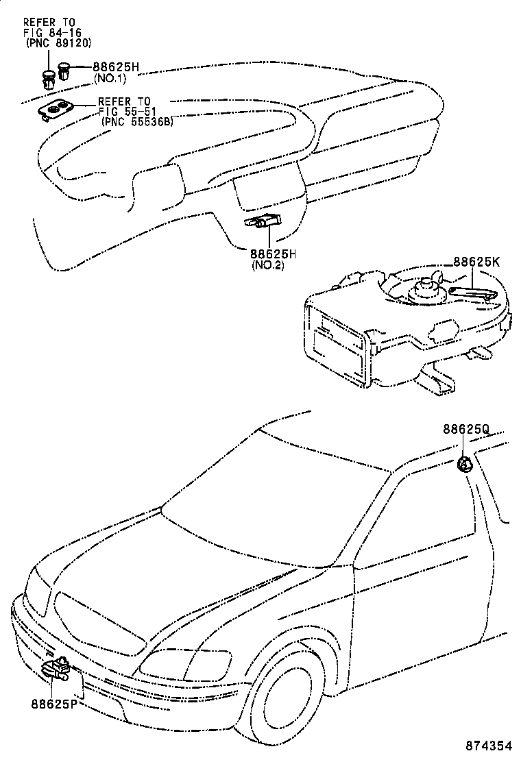 55843-08020 DUCT, HEATER TO REGISTER, NO.1 product image