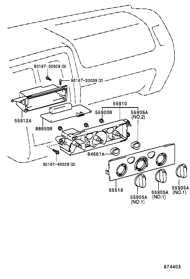 55846-04030 DUCT, HEATER TO REGISTER, NO.4 product image