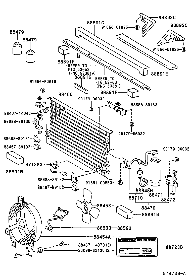 88720-35340 HOSE, COOLER REFRIGERANT DISCHARGE, NO.1 product image