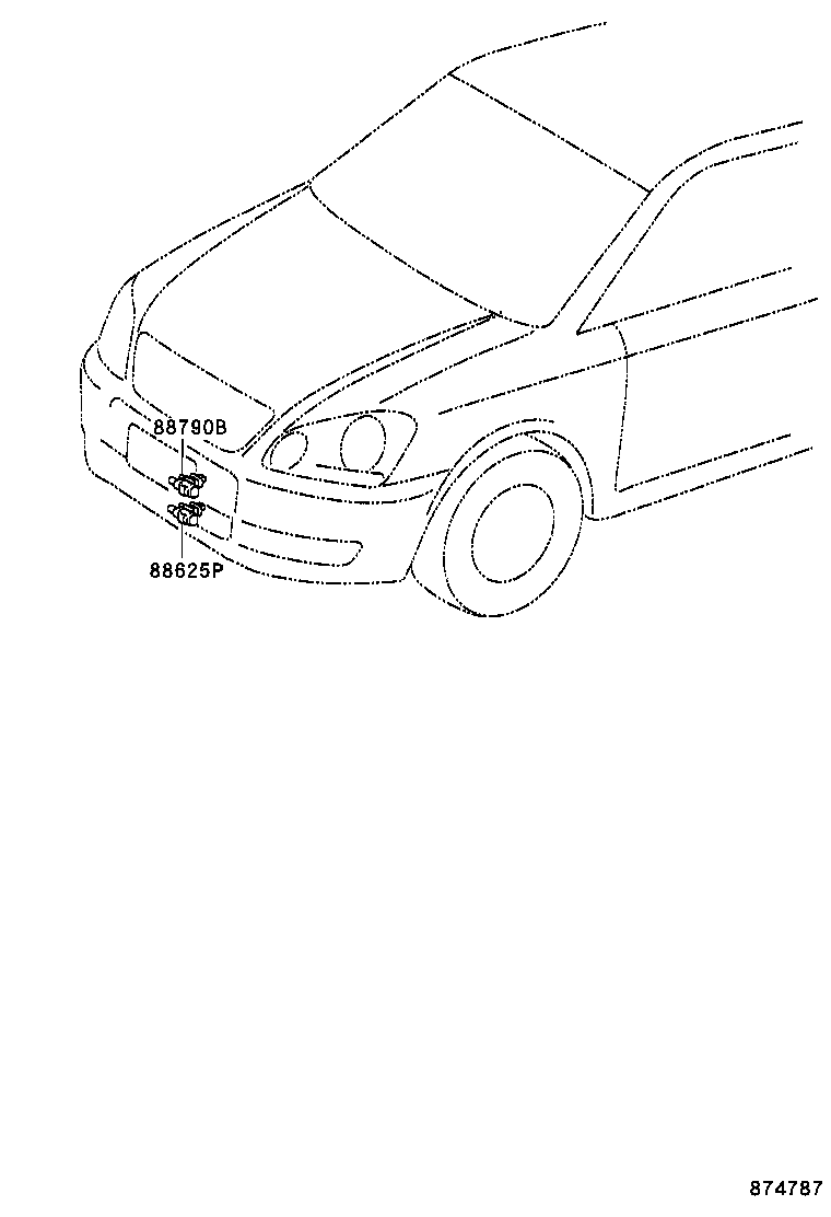 89437-44020 COVER, SENSOR product image