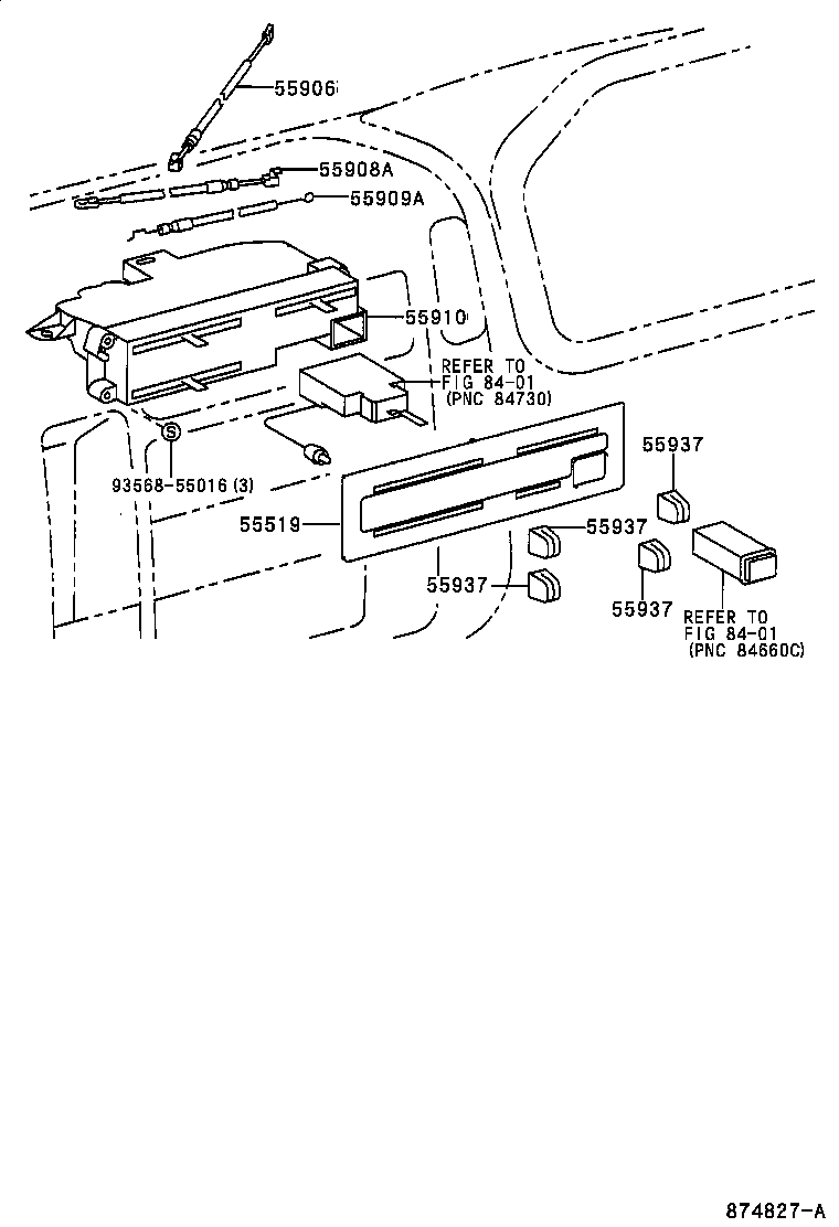 55846-37060 DUCT, HEATER TO REGISTER, NO.4 product image