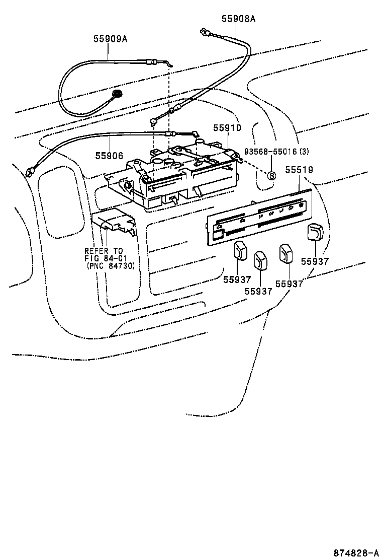 55846-37060 DUCT, HEATER TO REGISTER, NO.4 product image