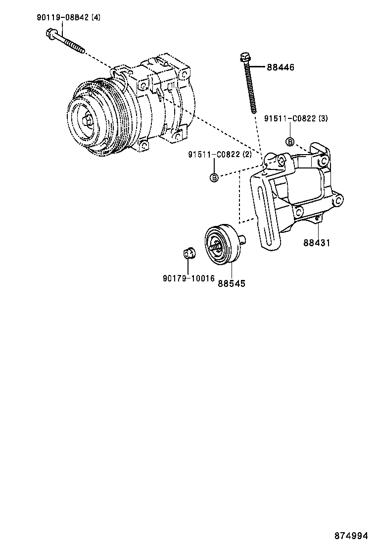 88320-35361 COMPRESSOR ASSY, COOLER product image