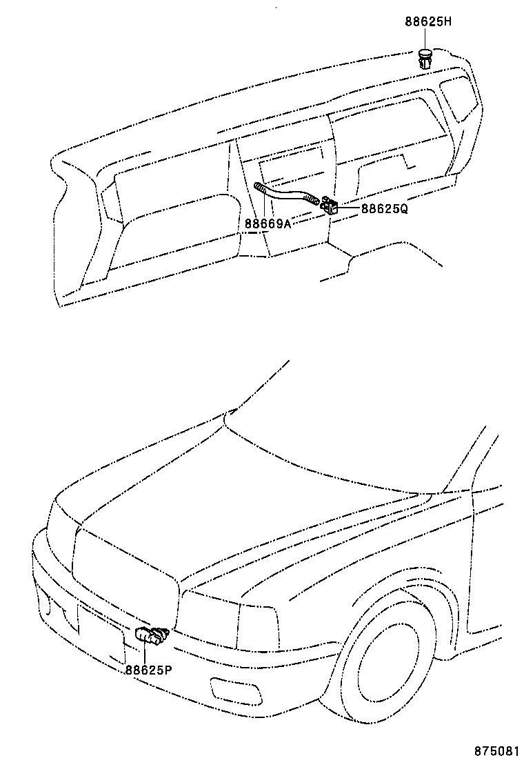 55846-43020 DUCT, HEATER TO REGISTER, NO.4 product image