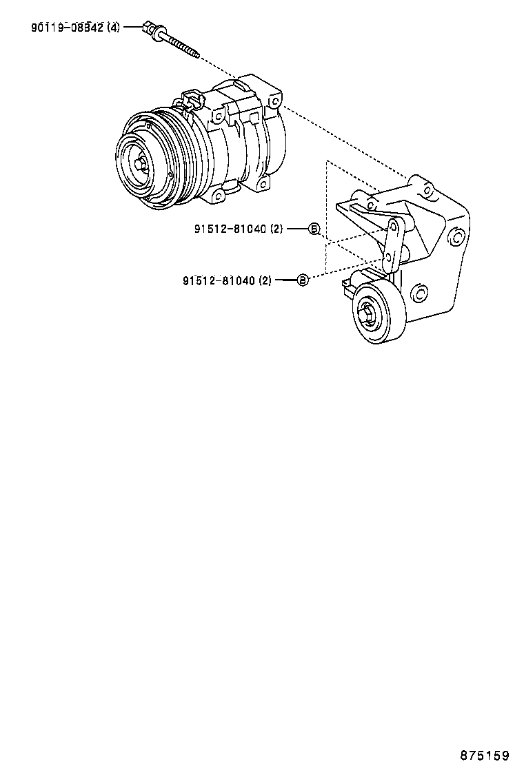 88320-35660 COMPRESSOR ASSY, COOLER product image