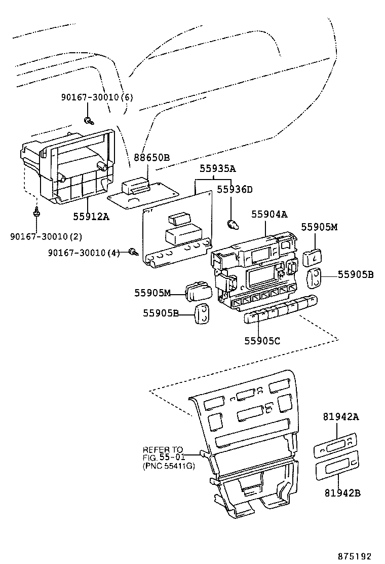 89437-12070 COVER, SENSOR product image