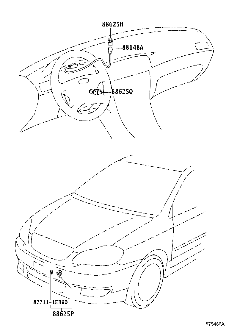 55905-02220 KNOB SUB-ASSY, CONTROL product image
