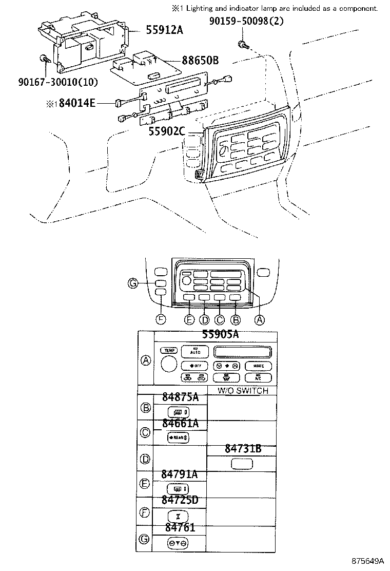 55844-60130 DUCT, HEATER TO REGISTER, NO.2 product image