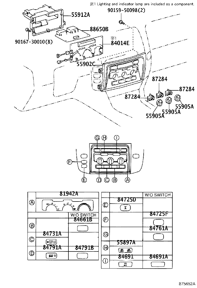 89437-60050 COVER, SENSOR product image