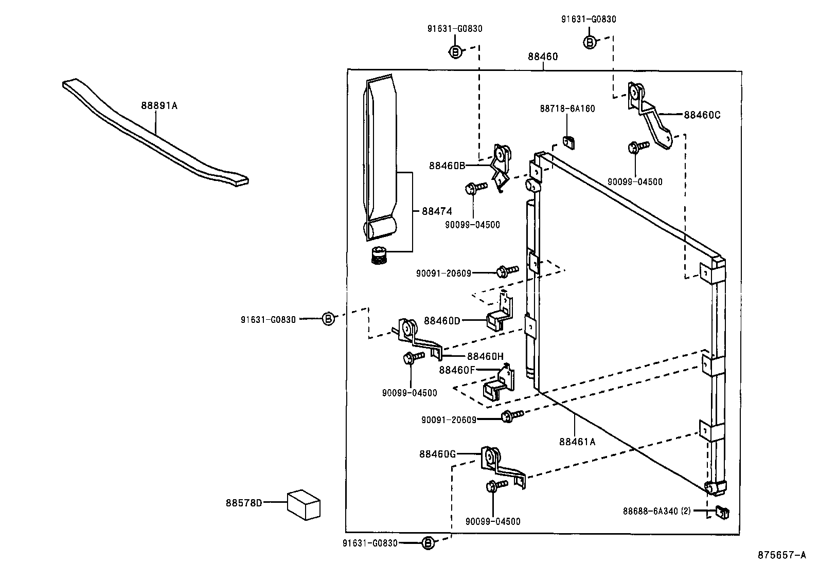 88474-22010 DRYER, COOLER product image