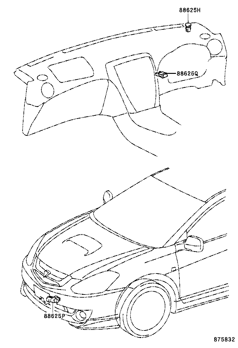 55844-21010 DUCT, HEATER TO REGISTER, NO.1 product image