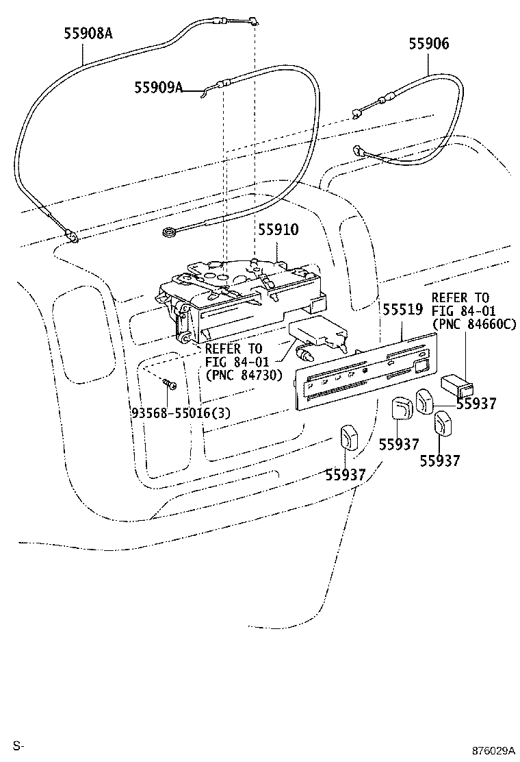 55843-F1010 DUCT, HEATER TO REGISTER, NO.1 product image