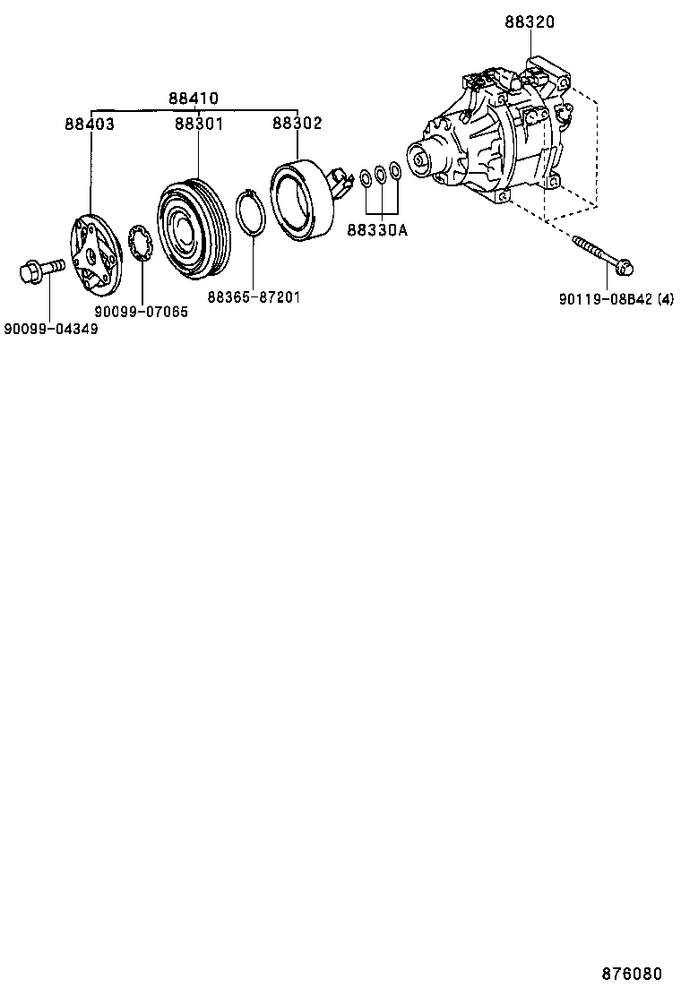 88320-52010 COMPRESSOR ASSY, COOLER product image