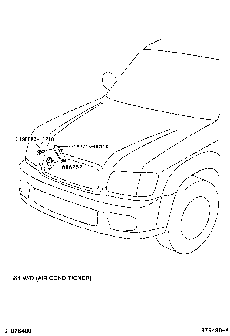 55846-0C010 DUCT, HEATER TO REGISTER, NO.4 product image