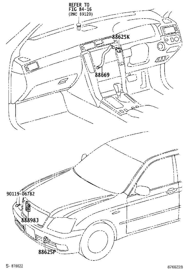 62974-30120 DUCT, ROOF SIDE AIR, NO.2 LH product image