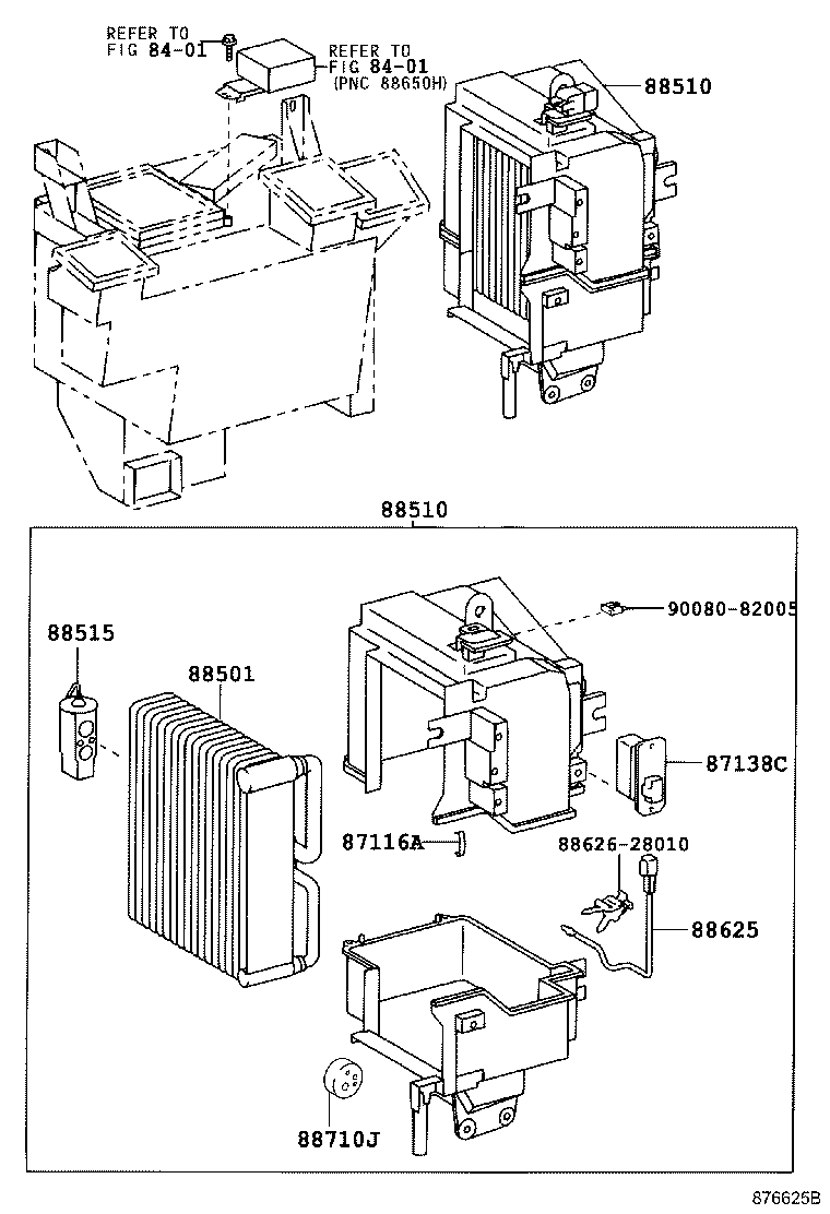 87103-37030 MOTOR SUB-ASSY, BLOWER W/FAN product image