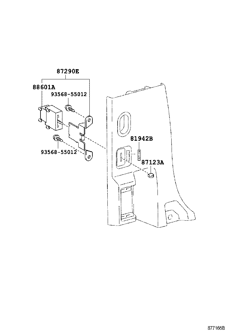 55901-26200 KNOB, HEATER CONTROL product image