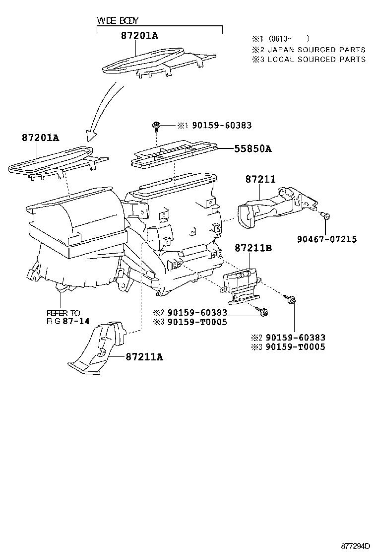 55901-26200 KNOB, HEATER CONTROL product image