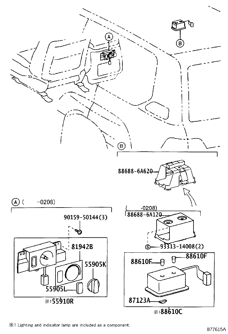 55844-60130 DUCT, HEATER TO REGISTER, NO.2 product image