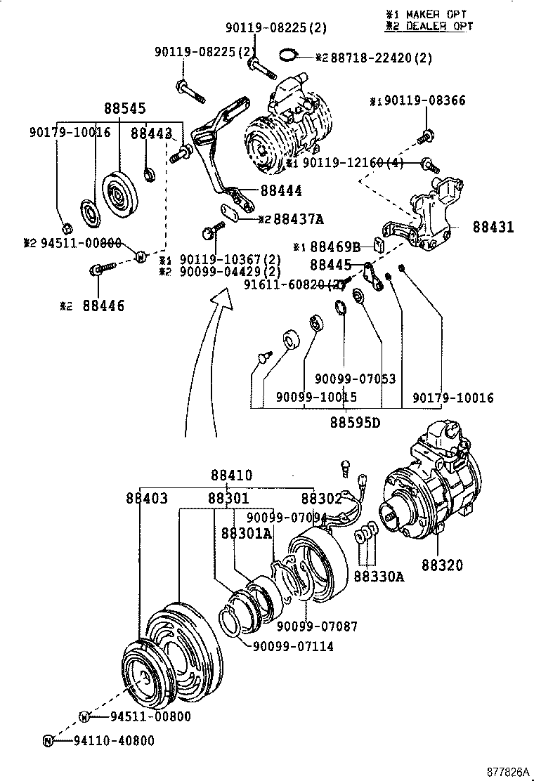 88320-30660 COMPRESSOR ASSY, COOLER product image