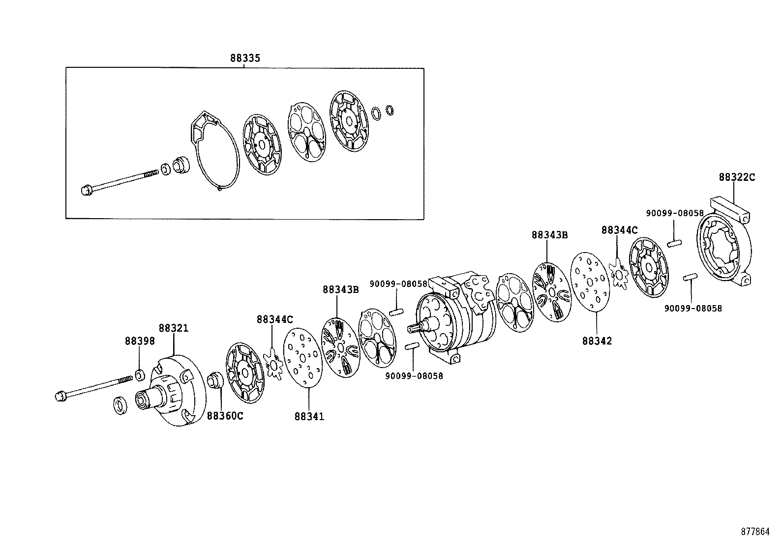 88320-02110 COMPRESSOR ASSY, COOLER product image