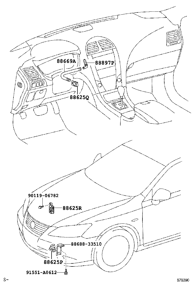 55843-33150 DUCT, HEATER TO REGISTER, NO.1 product image