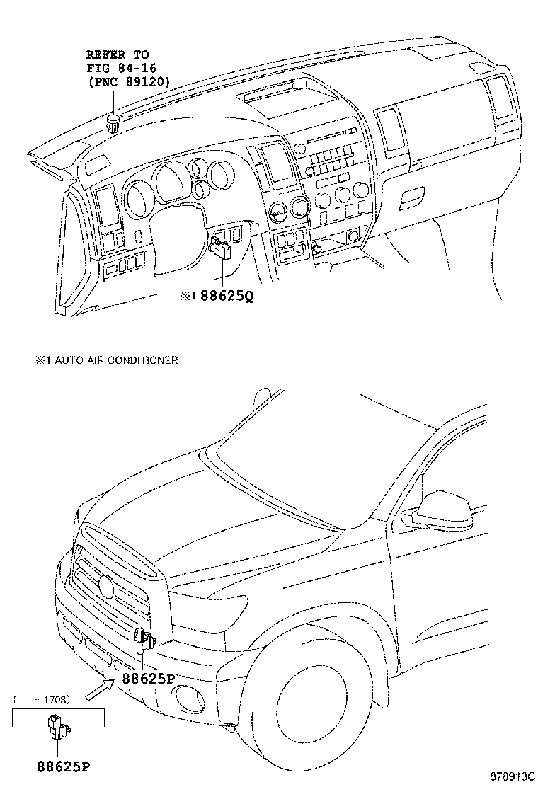 55843-0C020 DUCT, HEATER TO REGISTER, NO.1 product image