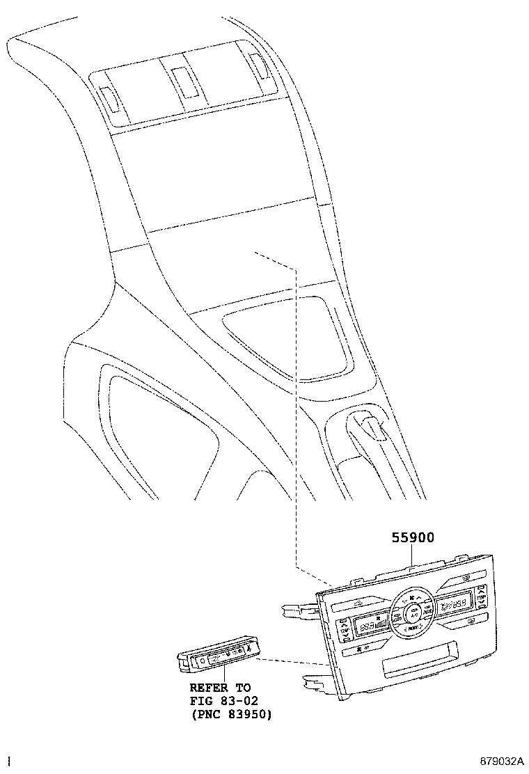 55843-12330 DUCT, HEATER TO REGISTER, NO.1 product image