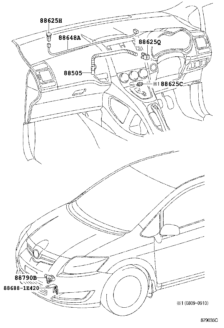 55843-12330 DUCT, HEATER TO REGISTER, NO.1 product image