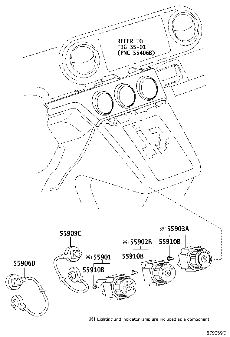 55844-12530 DUCT, HEATER TO REGISTER, NO.2 product image
