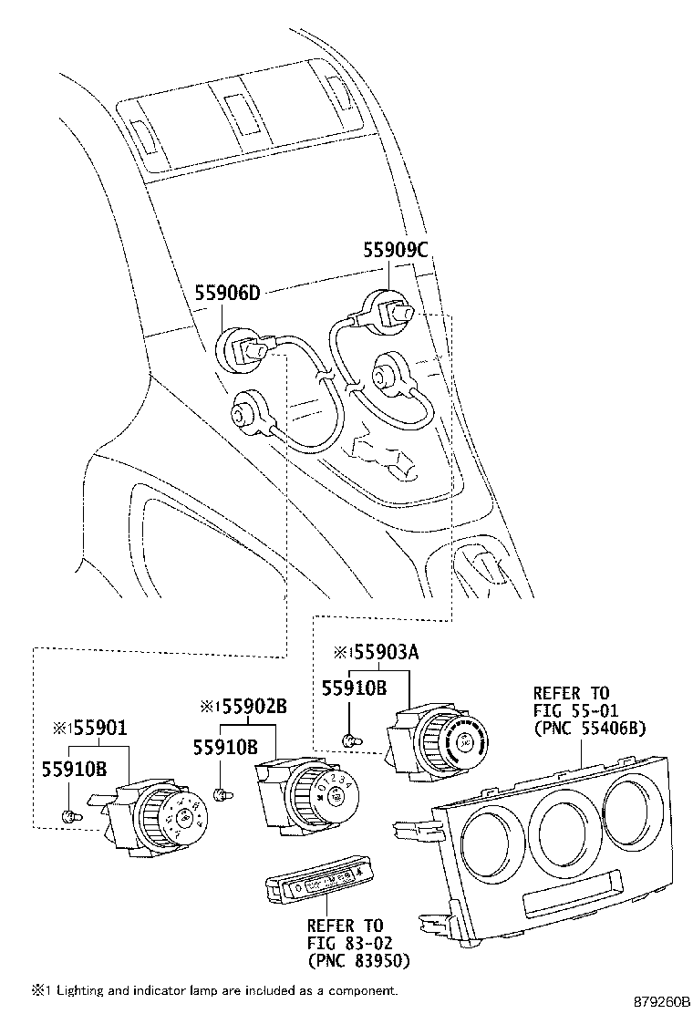 55843-02210 DUCT, HEATER TO REGISTER, NO.1 product image